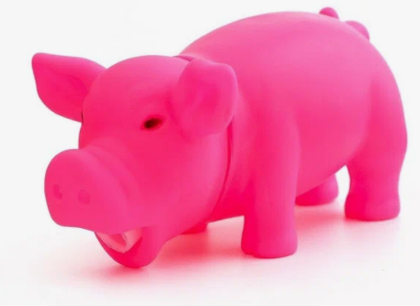 Игрушка хрюкающая "Веселая свинья", 15 см микс цветов 1290911