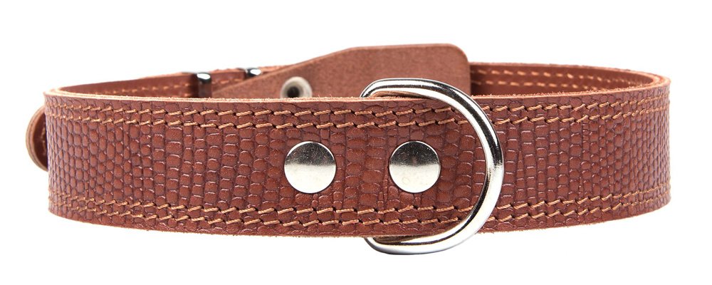 Ошейник 35  рептилия двухслойный средний
