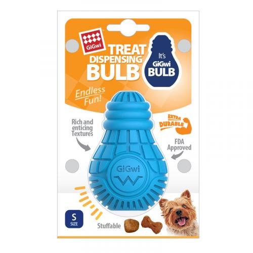 85025 Игрушка для собак Резиновая лампочка 8 см, серия BULB RUBBER, GiGwi