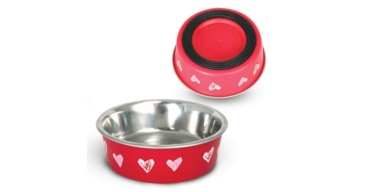 Миска (Triol) "Сердца" из нерж. стали, 0,15л