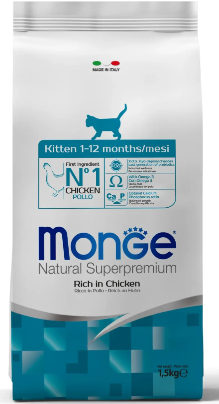 Monge Cat корм для котят 1,5 кг