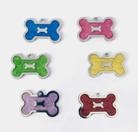 Адресник фигурный под гравировку телефона в асс