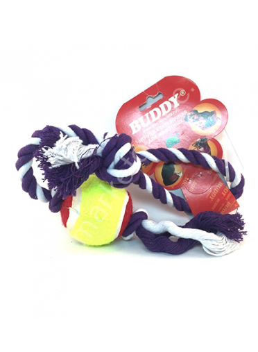 ИГРУШКА "МЯЧ ШИПОВАННЫЙ НА ВЕРЕВКЕ" R0057 (К-Й)