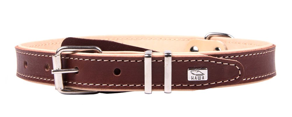 Ошейник 25 трехслойный п/к посередине "ПРЕМИУМ"