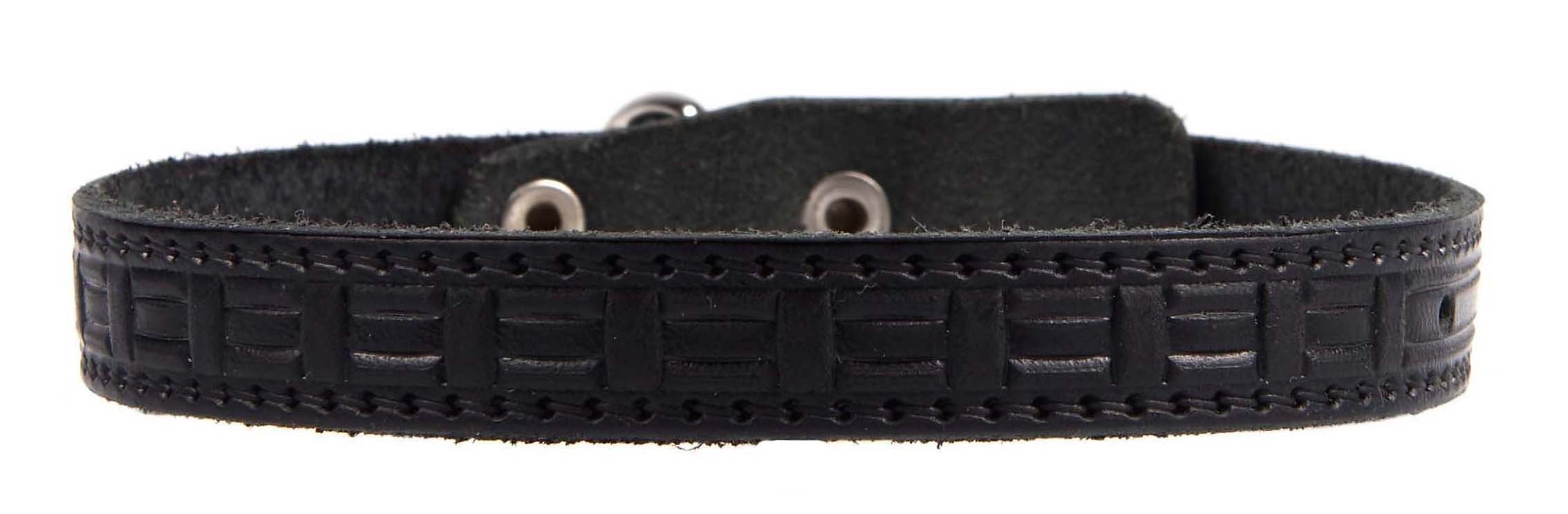 Ошейник 14 тисненый