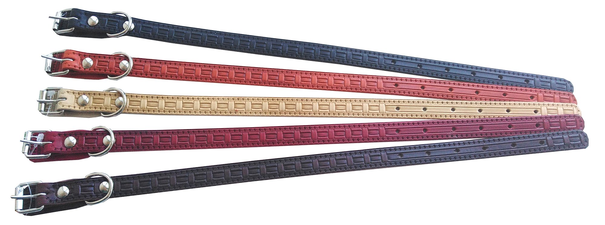 Ошейник 14 тисненый