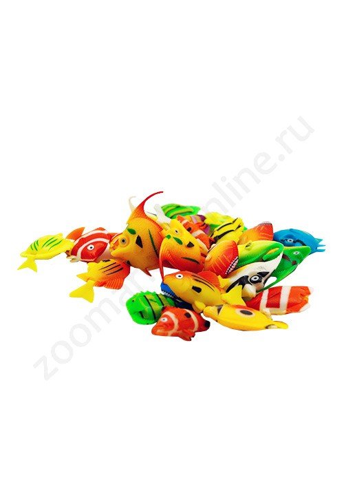 РЫБКА "ТРИТОН" ПЛАСТМАССОВАЯ 26шт (К-Й)