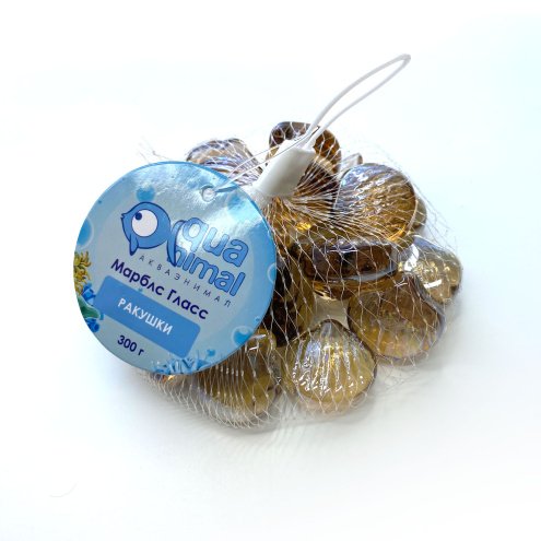 Aquanimal Марблс Гласс "Ракушки" 300 гр.