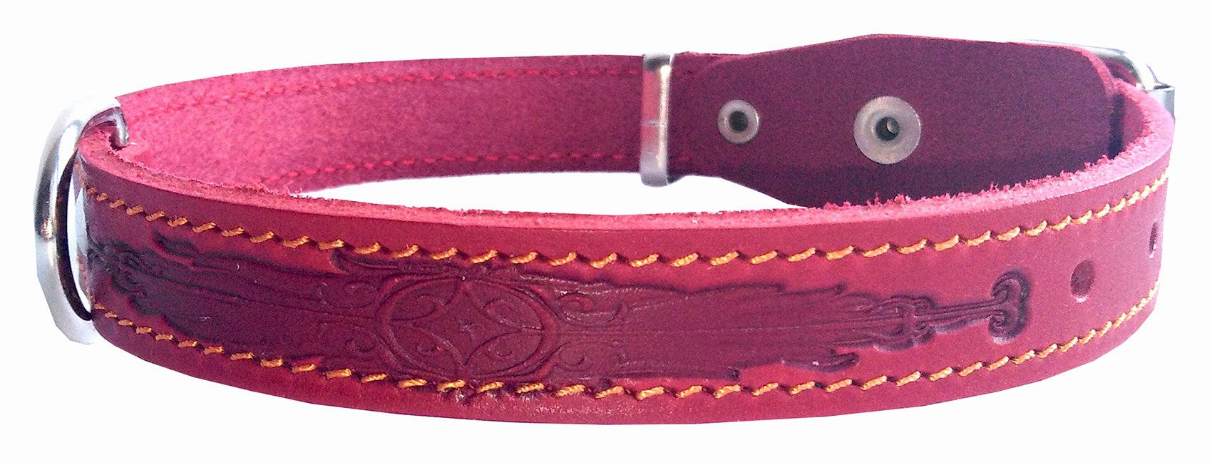 Ошейник 20 тисненый