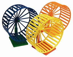 Игрушка RP3140 Колесо d=14см (пласт.) с подст. д/грызунов