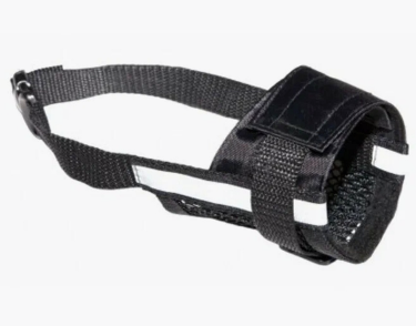 Намордник "ДАРЭЛЛ" нейлон. регулируемый №4 20-25см черный