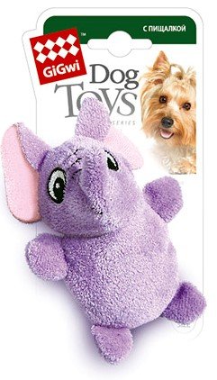 75013 Слон с 2-мя пищалками/ткань, пластик