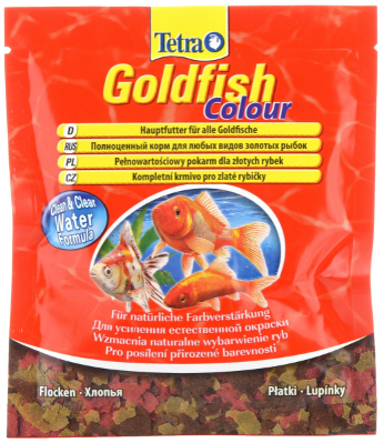 Tetra Goldfish Color Flocken 0.012кг корм д/окраса золотых рыб