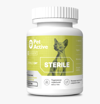 ЛАКОМСТВО PETACTIVE ДЛЯ СТЕРИЛИЗОВАННЫХ КОШЕК И КАСТРИРОВАННЫХ КОТОВ 75г