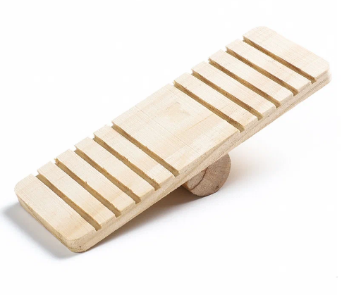 Качель деревянная для грызунов 19см