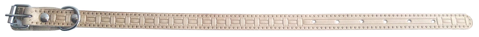 Ошейник 14 тисненый