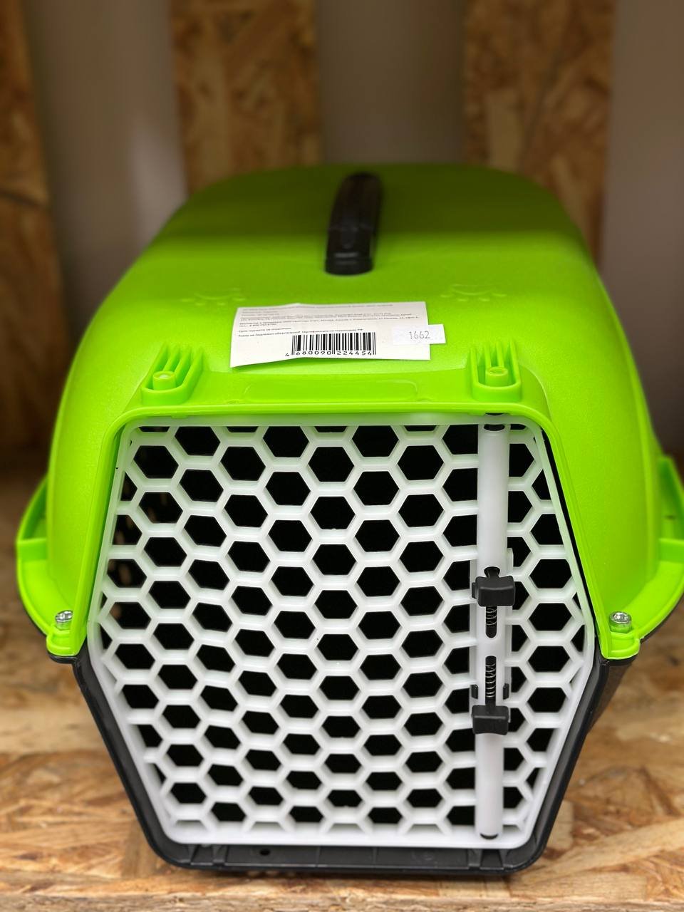 Авиа переноска для домашних животных "Чистый котик" 48*32*26 см зелёный