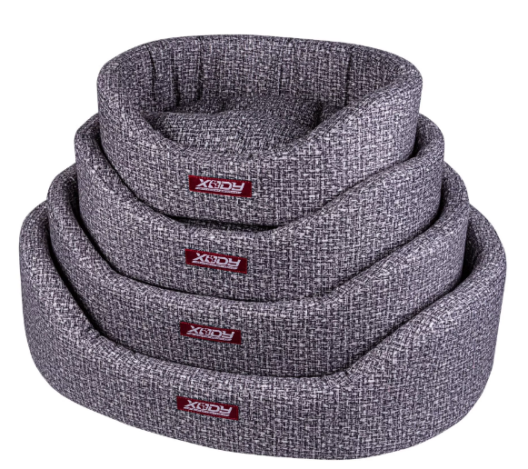 Лежак Премиум №4 серый, рогожка