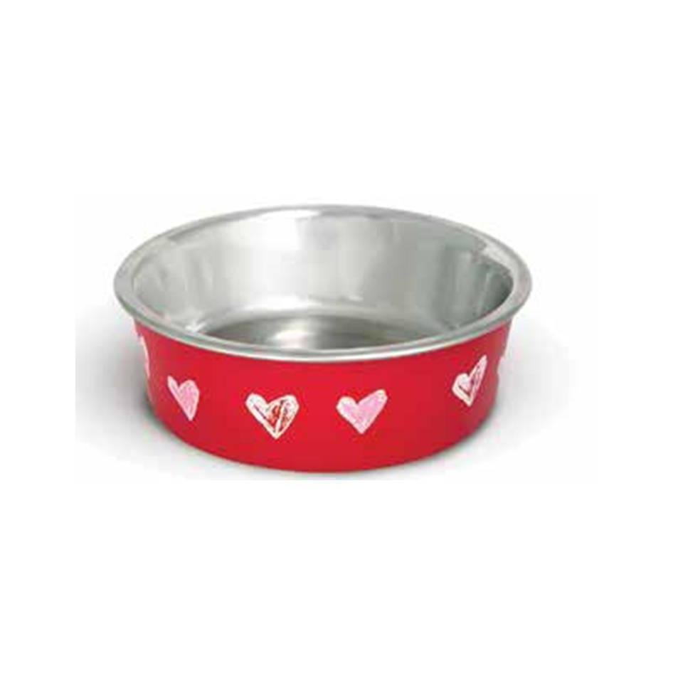 Миска (Triol) "Сердца" из нерж. стали, 0,15л