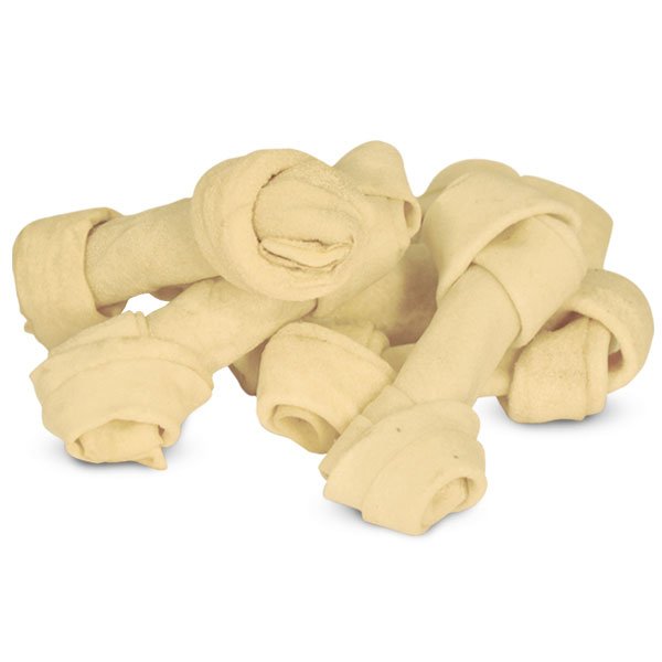 Косточки жевательные узловые белые, 10см серия DENTAL, Triol 1\3