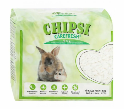 CF CHIPSI CAREFRESH CONFETTI-наполнитель целлюлозный цветной для птиц и мелких дом животных 10л