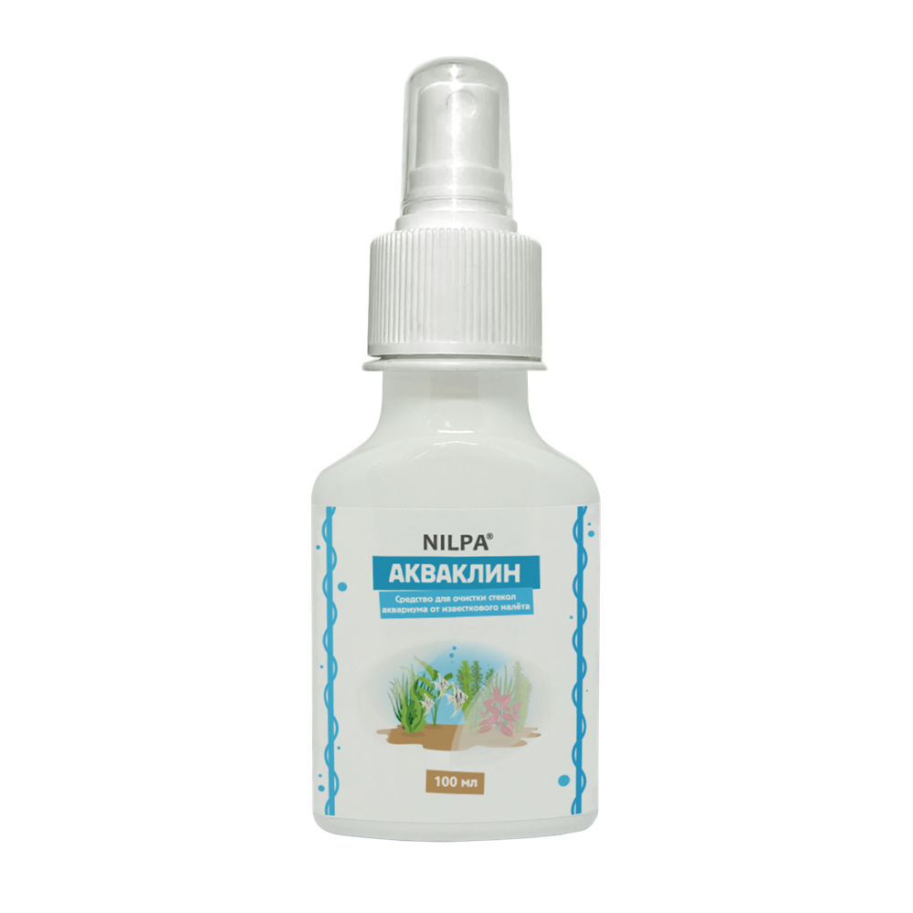 Акваклин 100мл НИЛПА спрей,очистка стекол от налета