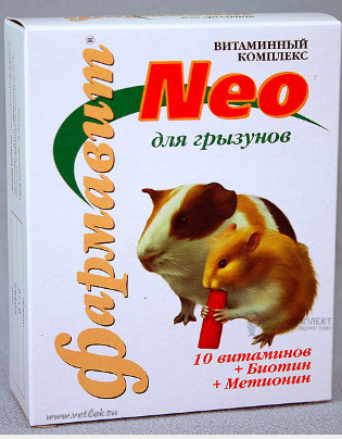 ВИТАМИНЫ "ФАРМАВИТ Г" ДЛЯ ГРЫЗУНОВ (БИОТИН)