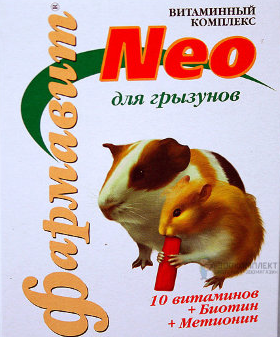 ВИТАМИНЫ "ФАРМАВИТ Г" ДЛЯ ГРЫЗУНОВ (БИОТИН)