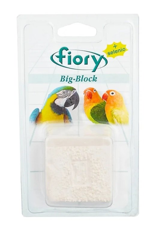 FIORY био-камень для птиц Big-Block с селеном 100г.