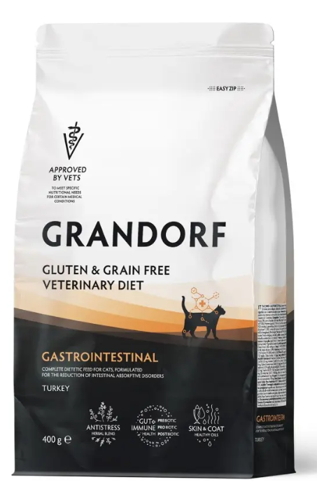 GRANDORF VETERINARY DIET TURKEY (Индейка) GASTROINTESTINAL 400 г