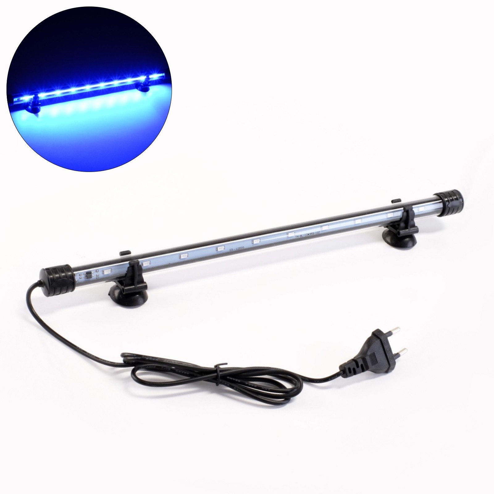 Светильник подводный JINGYE 36см голубой