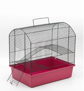 КЛЕТКА Д/ГРЫЗУНОВ "ЛАРИСА-2" С 2-я ЭТАЖАМИ, 37х26х36см