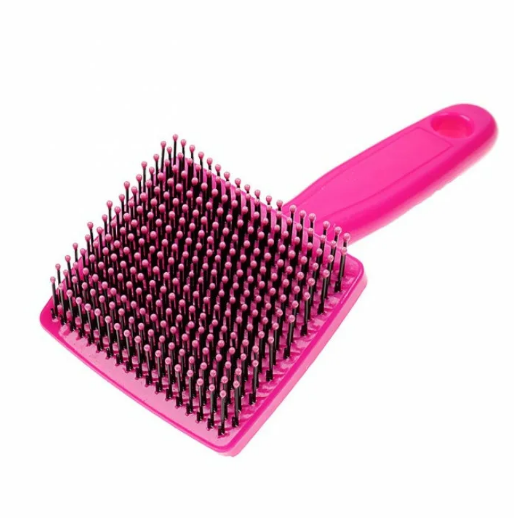 Пуходерка с капельками маленькая, пласт. зубчики 13.6см