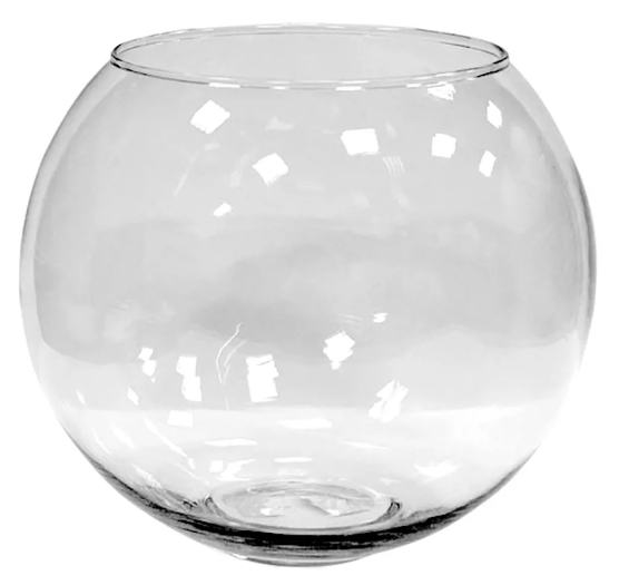 Аквариум круглый 13л 6229