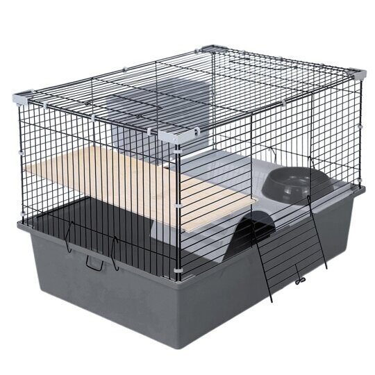 Дарэленд Клетка ГЕРА-1 для грызунов разборная 60*40*h41, 1 этаж, серая