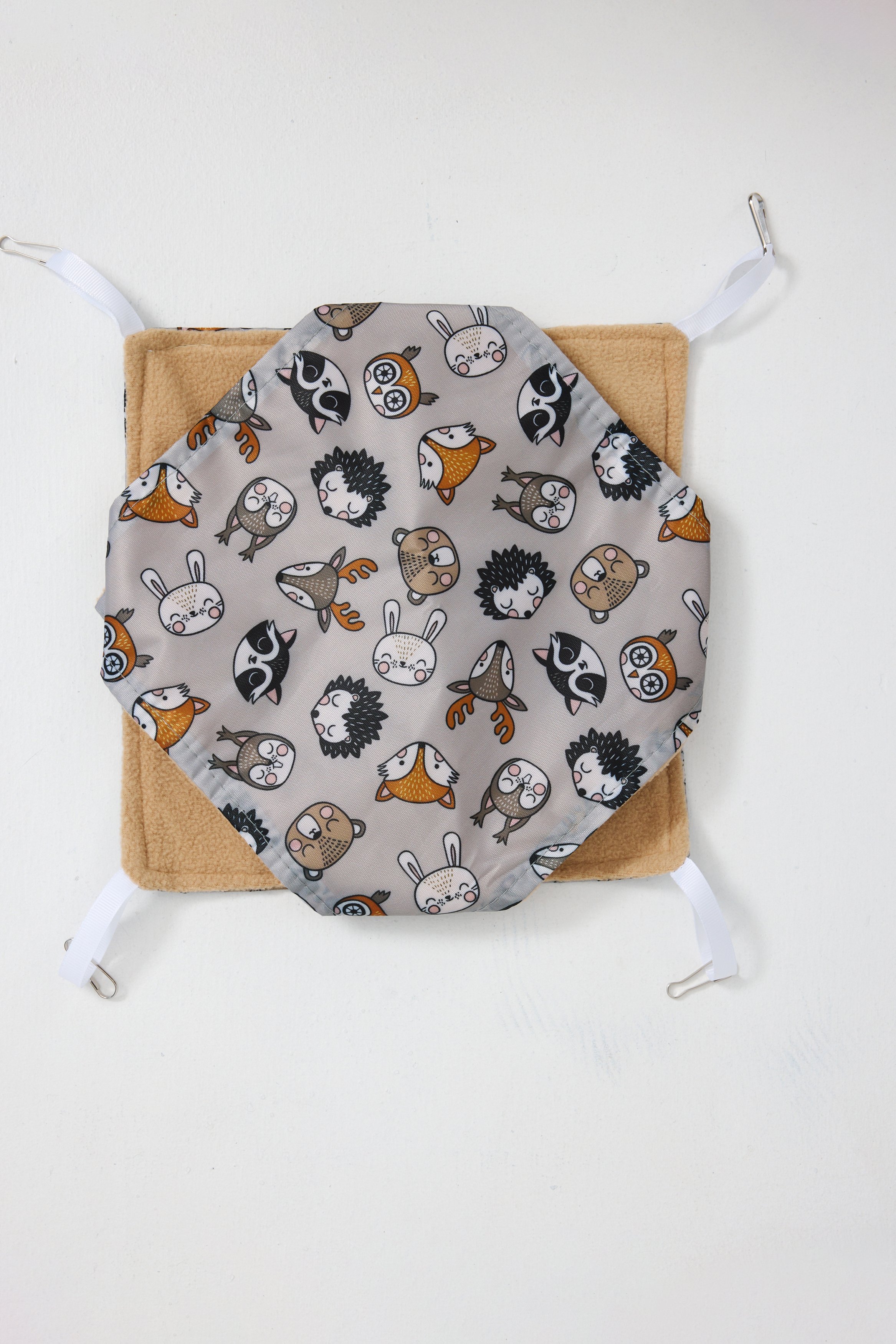 10879 Гамак подвесной "Ёжики" 23*23