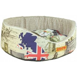 Лежак  Премиум ЛОНДОН (флок) №2