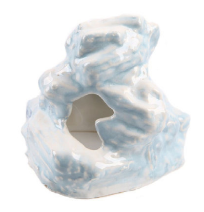 ГРОТ КЕРАМИЧЕСКИЙ "КОРАЛЛОВЫЙ" МАЛЫЙ STAR ИЗ БЕЛОЙ ГЛИНЫ (П)