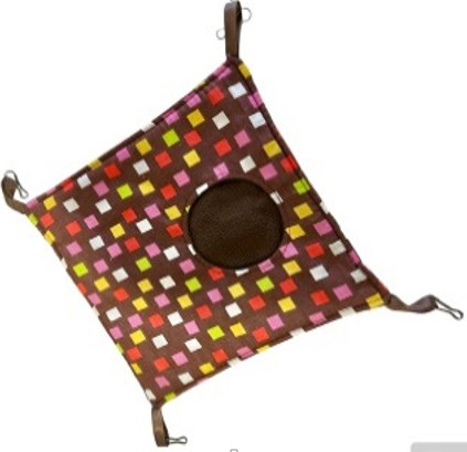 10624  Гамак карман для грызунов кубики  24*24