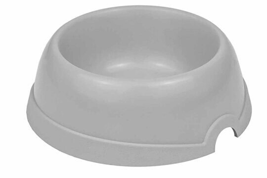 Дарэленд Миска №3 пластиковая, 200мл, светло-серая