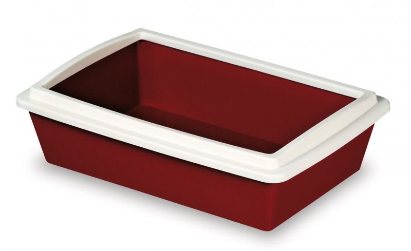 Туалет "Lux" глубокий с рамкой (40.5*30*12) д/кошек