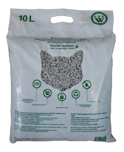 Напол. бумажный Хутор Ахвола белый 10л