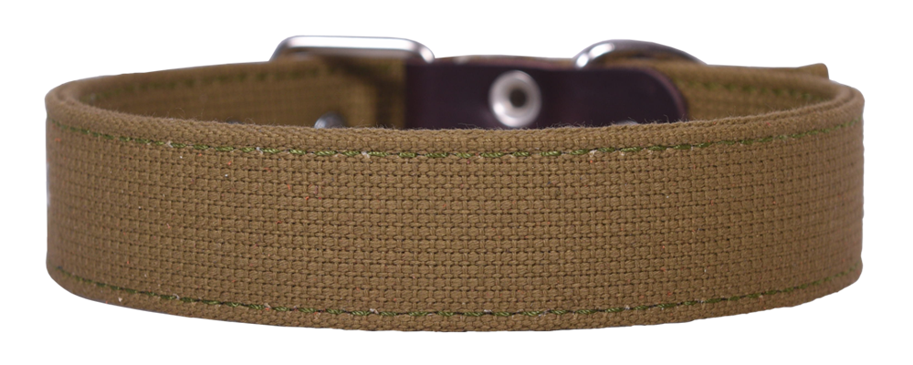 Ошейник 35 двойной брезент короткий