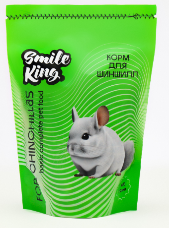 Корм для шиншил Smile King 400г полнорационный