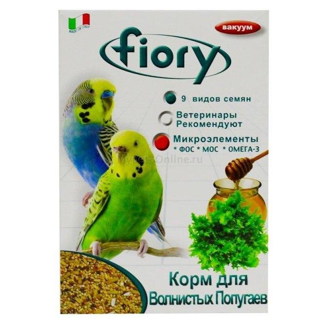 FIORY корм для волнистых попугаев Pappagallini 1 кг