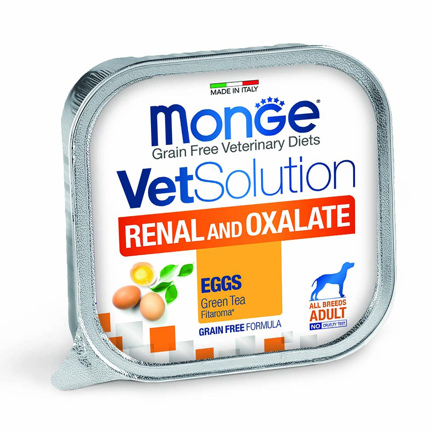Диетический корм Monge VetSolution Dog Renal and Oxalate Ренал и Оксалат для собак при ХПН и профила