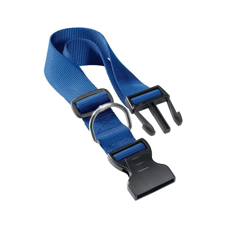 Ошейник (Ferplast) "Club" 15мм*44см, нейлон синий