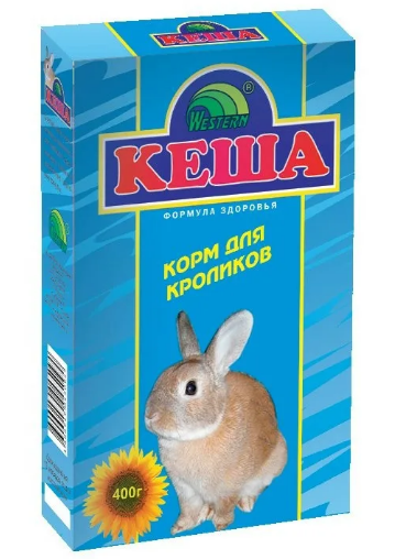 ЗЕРНОСМЕСЬ "КЕША" Д/КРОЛИКОВ 400г