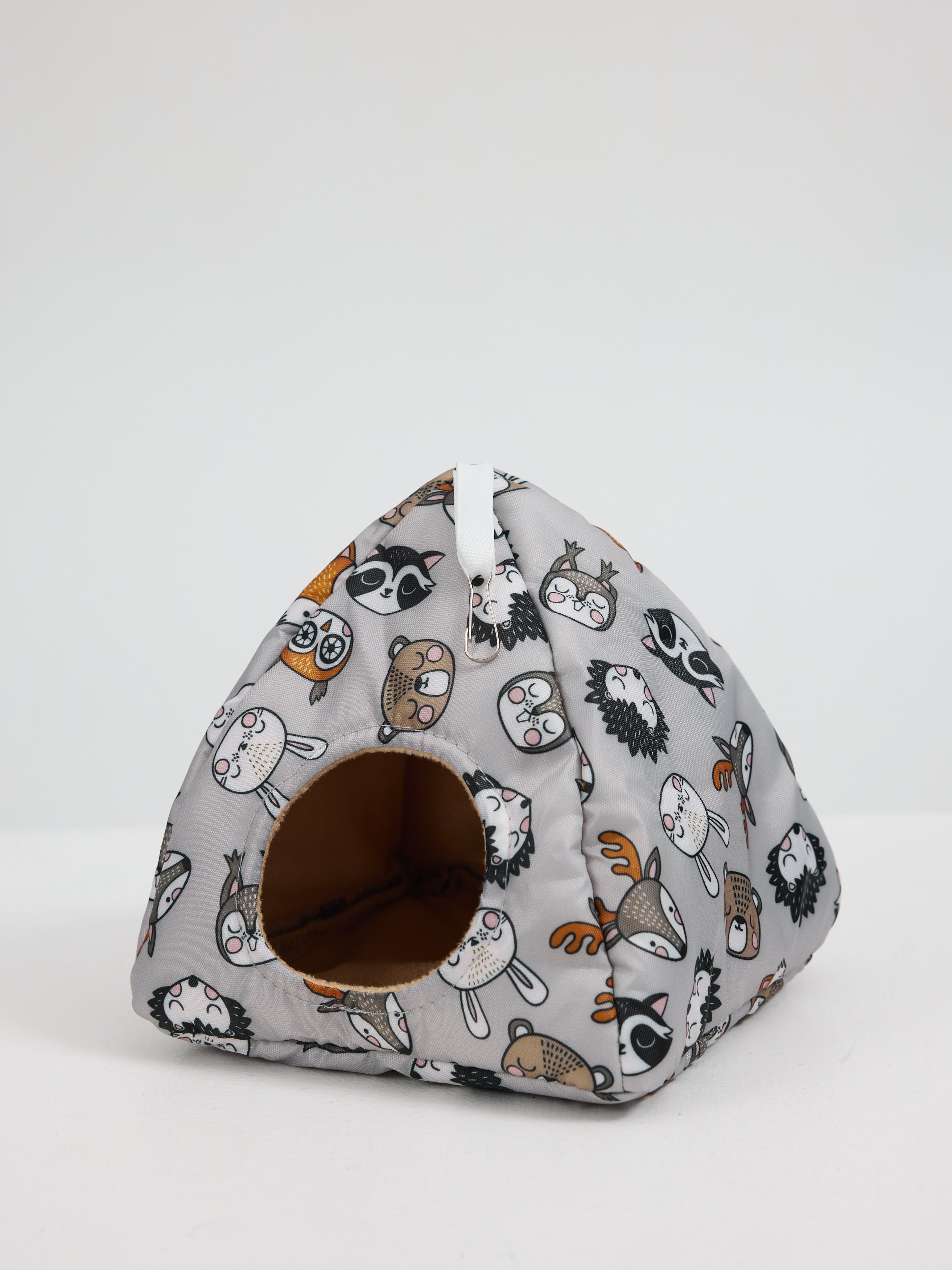 10880 Домик вигвам для грызунов "Ёжики"17*17*17