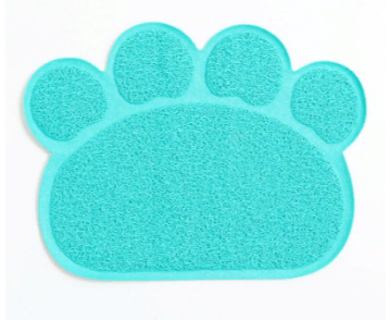 Коврик для туалета животных "Лапка", 40 х 30 см, цв в асс   1716349